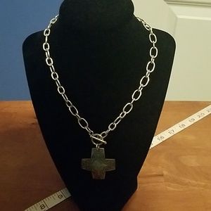Silpada cross necklace